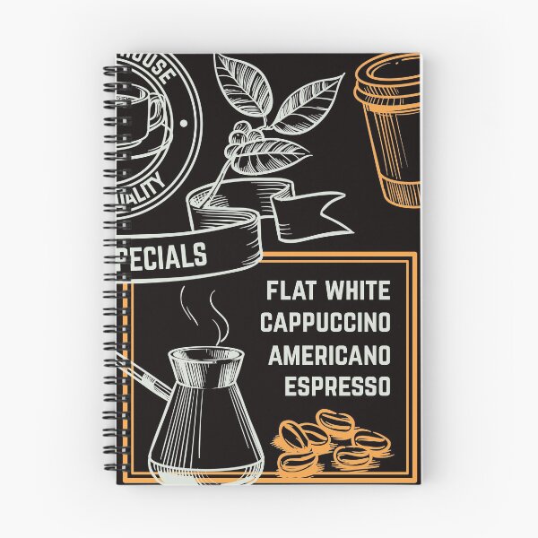 Item preview, Today`s special menu, Coffee house, premium quality, macchiato, hot chocolate, americano, espresso designed and sold by coffeeapparel.