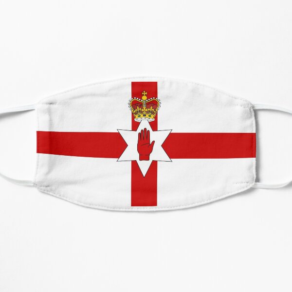 Ulster Banner (flag of Northern Ireland) Flat Mask