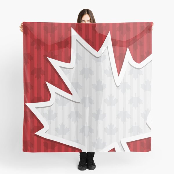 Patriotic Canada Maple Leaf Scarf
