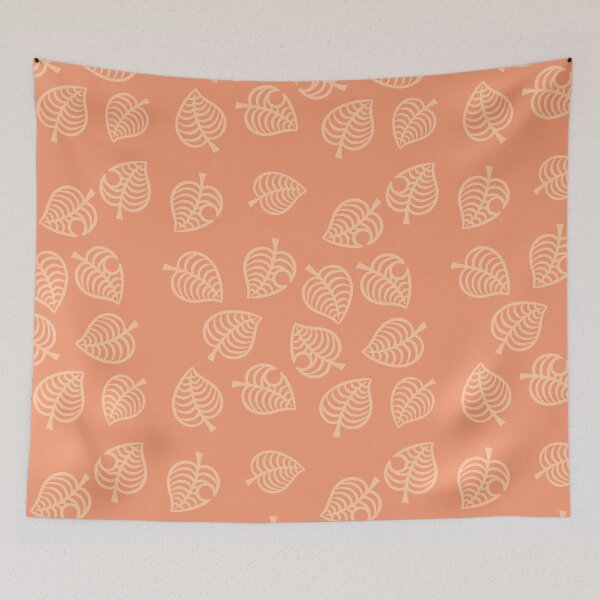 Item preview,  Leaf pattern : pink designed and sold by surirealart.