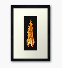 The Fire Rises Framed Print