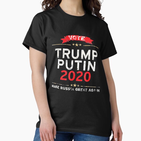 Trump Putin 2020 Make Russia Great Again Distressed TShirt Trump Putin 2020 Make Russia Great Again Distressed TShirt