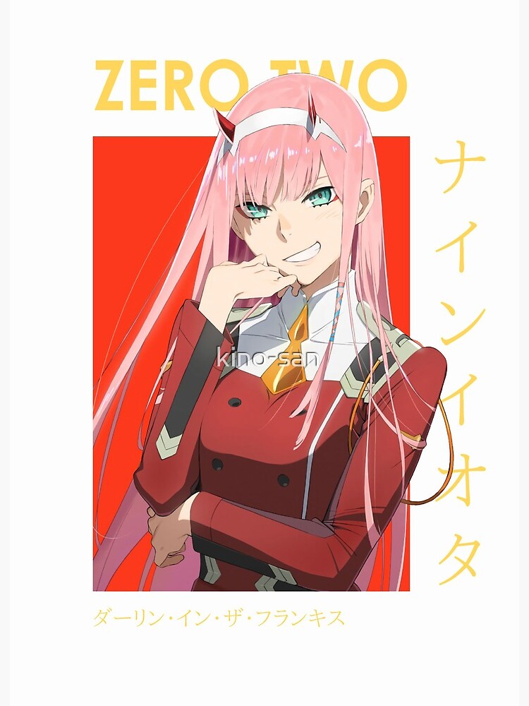 Zero Two - Darling in the Franxx | Art Board Print