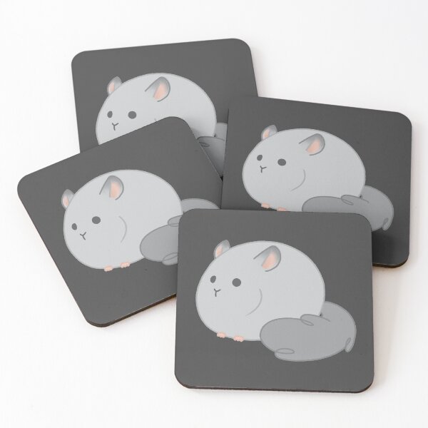 Item preview, Cute Round Chubby Chinchilla designed and sold by KTJoh.