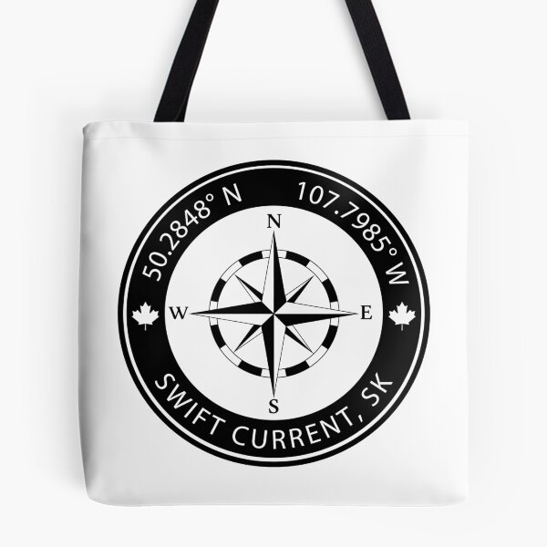 Item preview, Swift Current, Saskatchewan Geographical Coordinates designed and sold by TeeOhGraphics.