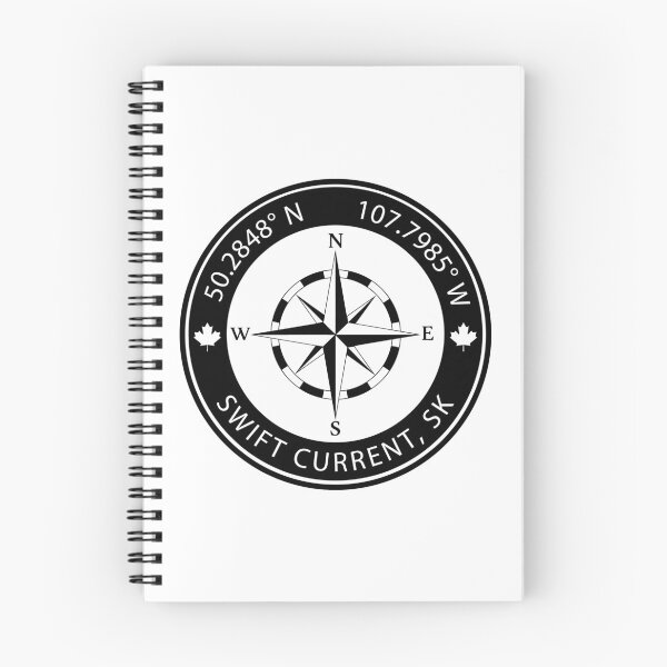 Item preview, Swift Current, Saskatchewan Geographical Coordinates designed and sold by TeeOhGraphics.