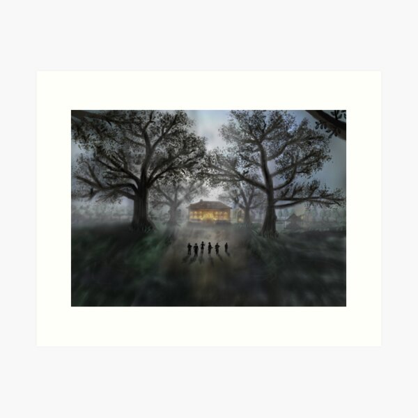 Item preview, Rdr2 fan art storm the mansion designed and sold by artdragon88.