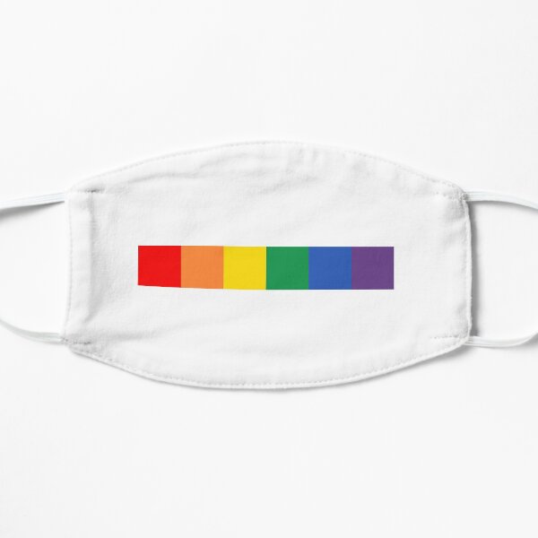 Rainbow Bar Flat Mask