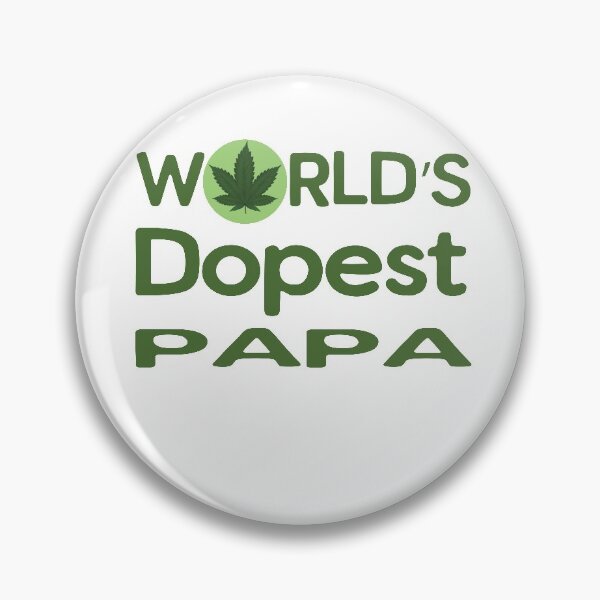 Item preview, worlds dopest papa funny gift for fathers day designed and sold by ayoubbht.