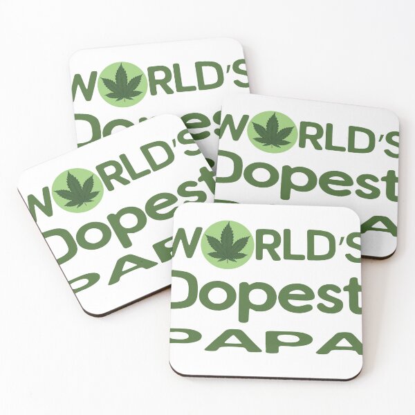 Item preview, worlds dopest papa funny gift for fathers day designed and sold by ayoubbht.
