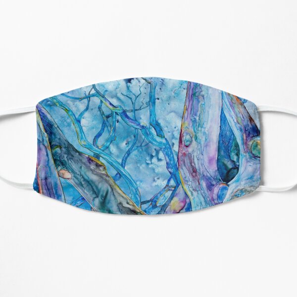Branching Out in Blue Mask