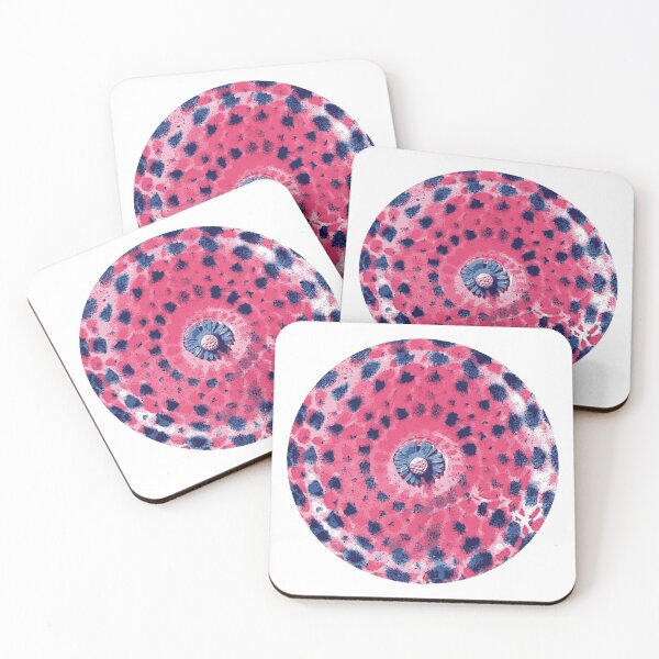 Item preview, Fuzzy Polka Dot Mandala designed and sold by EmilySutin.