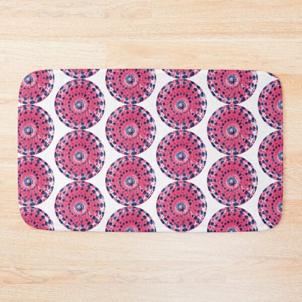 Item preview, Fuzzy Polka Dot Mandala designed and sold by EmilySutin.