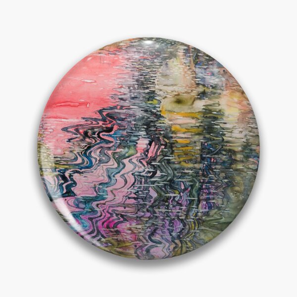 Aperçu de l'œuvre Réflexion aquarelle sur l'eau créée et vendue par DorteC.
