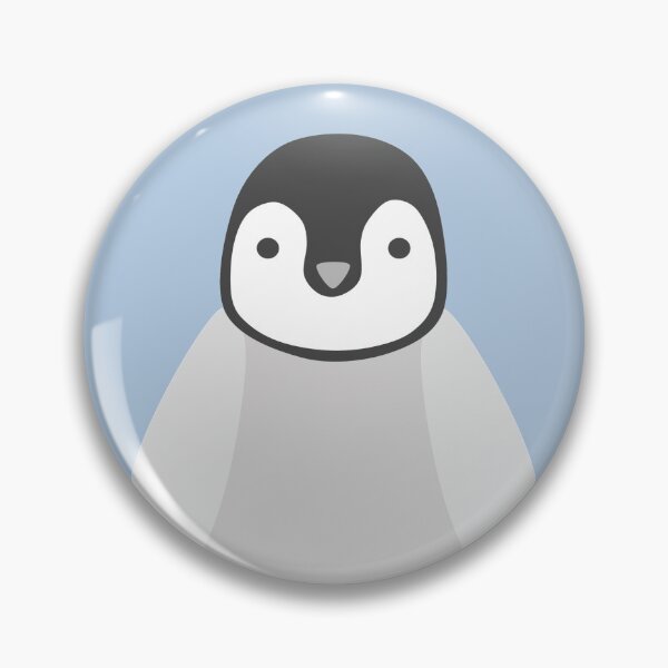 Item preview, Penguin Chick (blue background) designed and sold by elrathia.