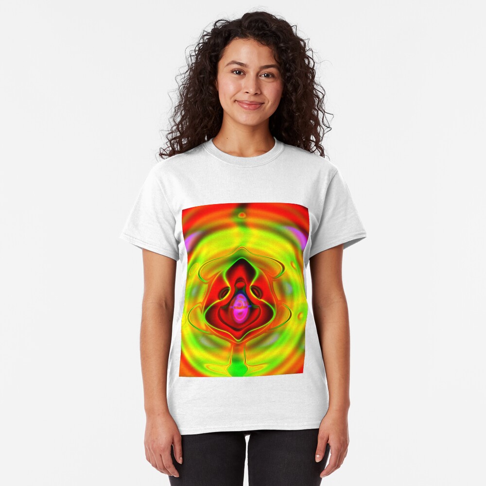 Psychedelic Goldfish Classic T-Shirt
