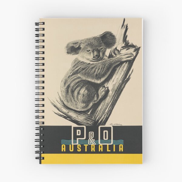 Item preview, PO Australia vintage travel poster designed and sold by stickart-marek.