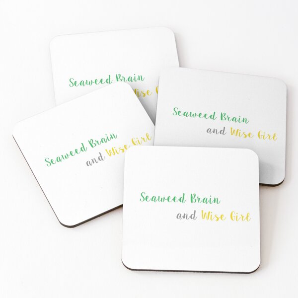 Item preview, Seaweed Brain and Wise Girl designed and sold by L Smith.