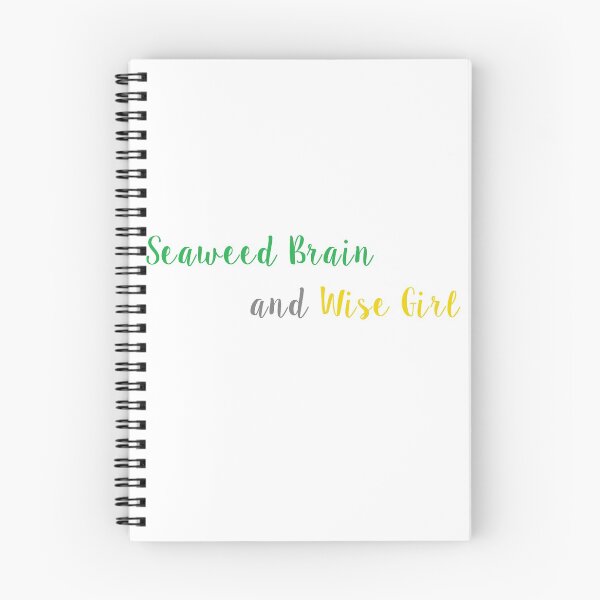 Item preview, Seaweed Brain and Wise Girl designed and sold by L Smith.