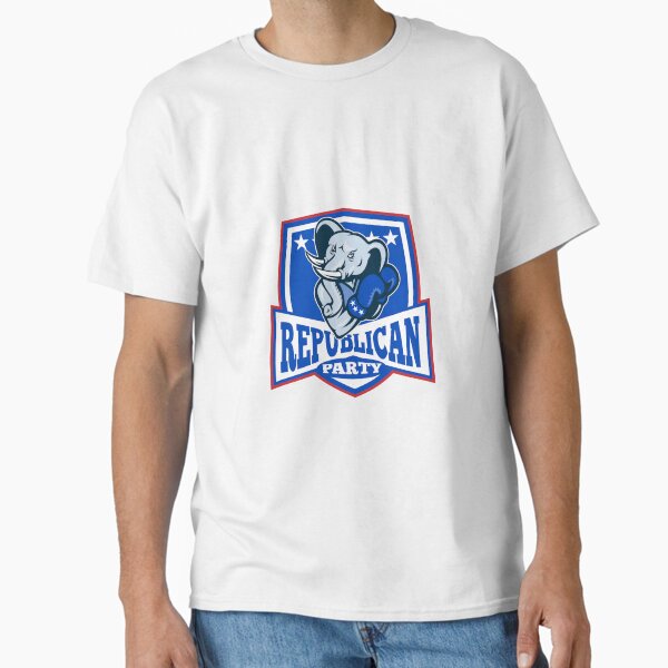 Item preview, Republican Elephant Mascot Boxer Shield designed and sold by patrimonio.