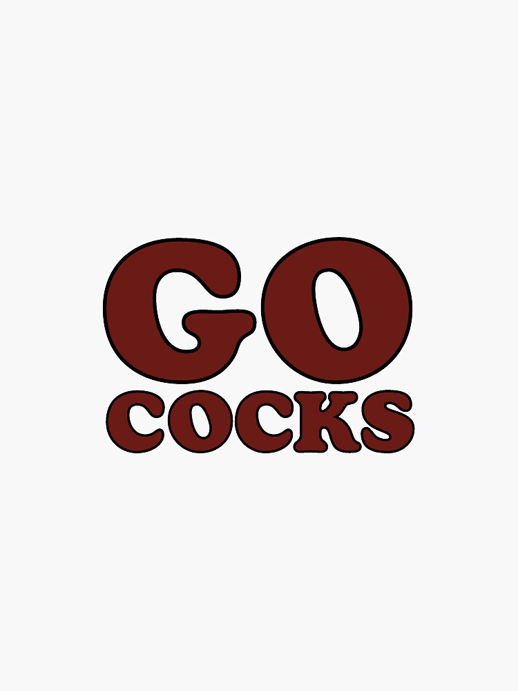 "UofSC go cocks " Sticker for Sale by calliemoreland Redbubble