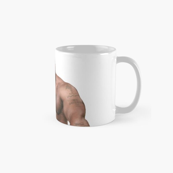Barry Wood sitting on bed Classic Mug