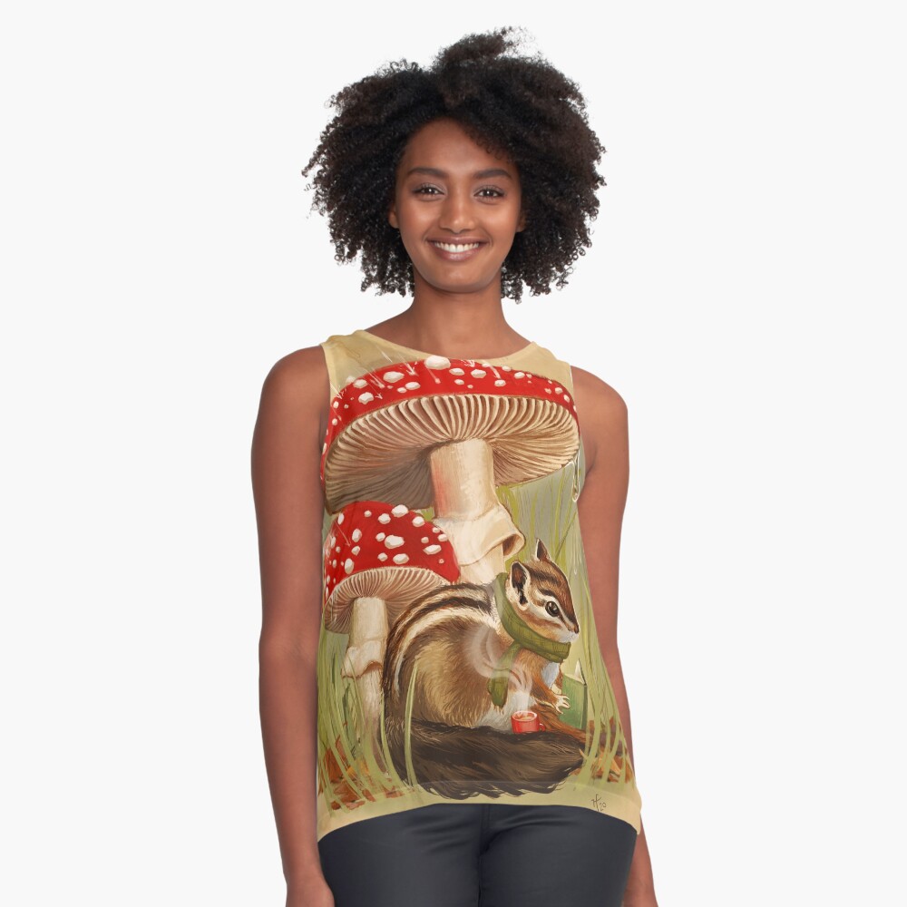 Item preview, Sleeveless Top designed and sold by rebeccaflaum.