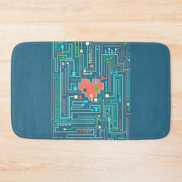 Item preview, Heart Circuits designed and sold by PencilCurlsArt.