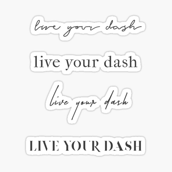 Live Your Dash  Etsy
