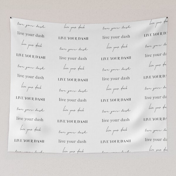Item preview, LIVE YOUR DASH 4-PACK designed and sold by Sunny Side Up Creative.