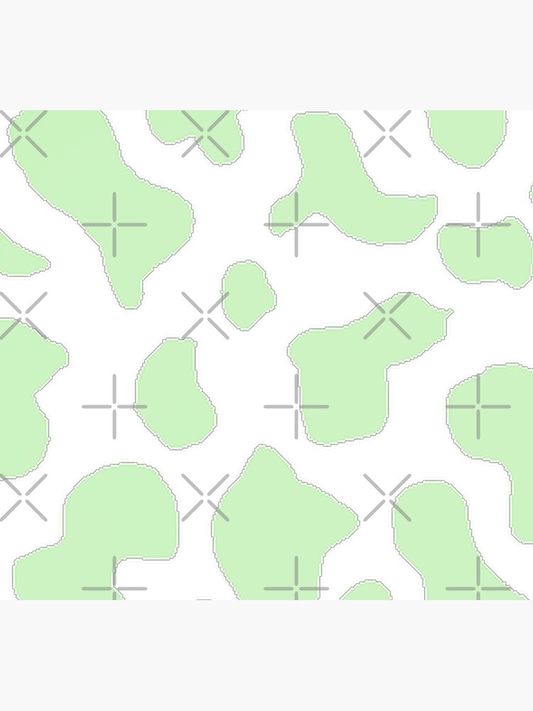 "Mint green cow print" Poster for Sale by theladiesart Redbubble