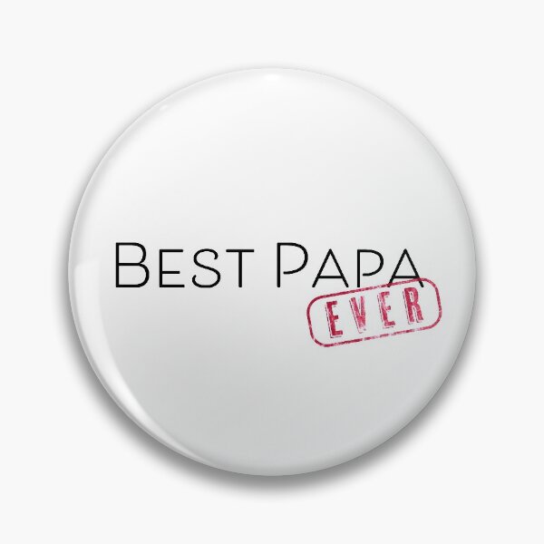 Item preview, Best Papa Ever Proved Red Stamp designed and sold by mcshirtface.