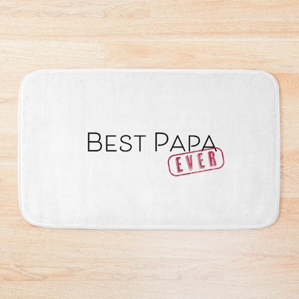 Item preview, Best Papa Ever Proved Red Stamp designed and sold by mcshirtface.