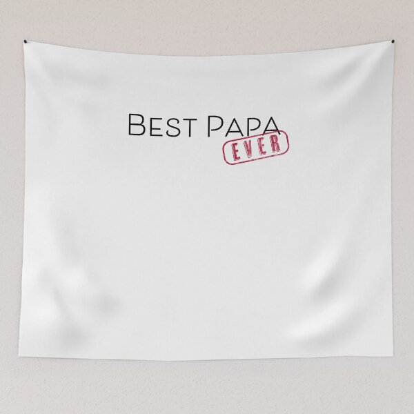 Item preview, Best Papa Ever Proved Red Stamp designed and sold by mcshirtface.