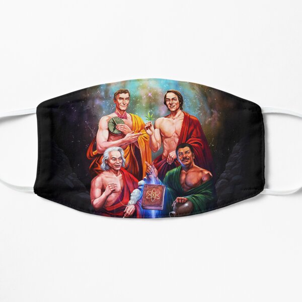 Knowledge is Power Flat Mask