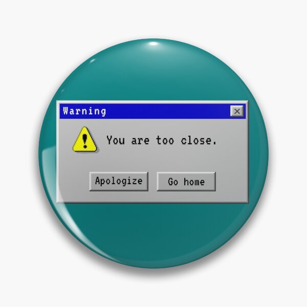 Item preview, Warning Dialog Box designed and sold by aleyna22.