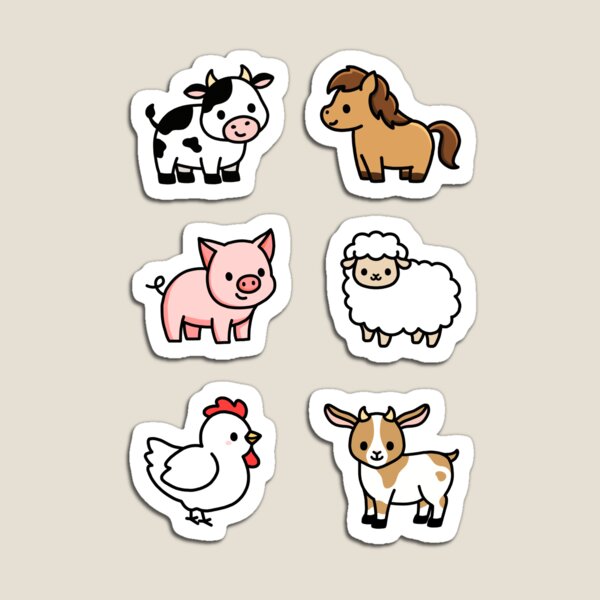 Cute Animal Sticker Pack 1 | Sticker