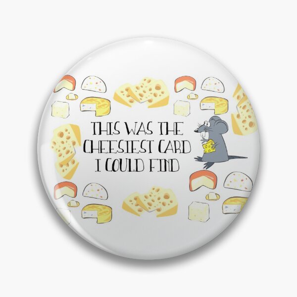 Item preview, Cheesy Greeting Card - Pun designed and sold by Laura Lise Wong.