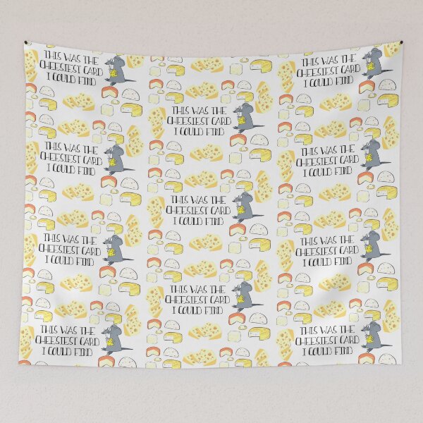 Item preview, Cheesy Greeting Card - Pun designed and sold by Laura Lise Wong.