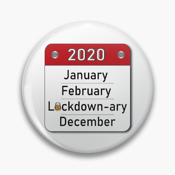 Item preview, 2020 sucks lockdown january february lockdownary december calendar  designed and sold by MelivabyMeryem.