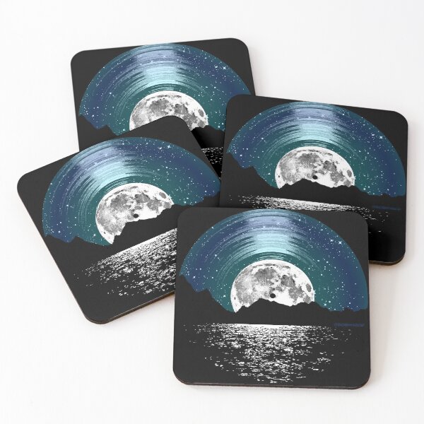 Item preview, Blue Vinyl LP Night Sky designed and sold by ROBOTFACE T-Shirts.