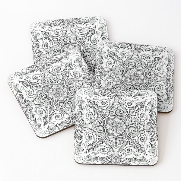 Item preview, Flourish Tile designed and sold by Sharilea.