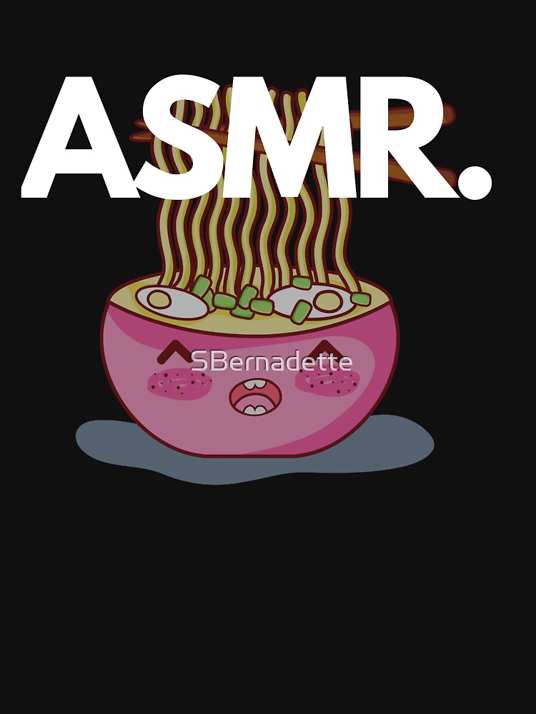 Thumbnail 7 of 7, Classic T-Shirt, ASMR Cute Noodle Bowl designed and sold by SBernadette.
