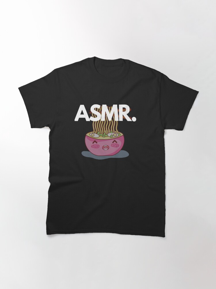 Thumbnail 2 of 7, Classic T-Shirt, ASMR Cute Noodle Bowl designed and sold by SBernadette.