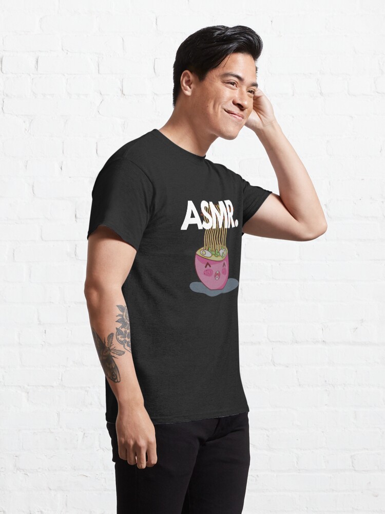 Thumbnail 5 of 7, Classic T-Shirt, ASMR Cute Noodle Bowl designed and sold by SBernadette.