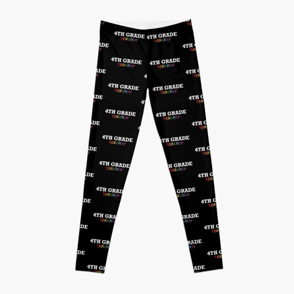 8th Grade Social Studies Teacher Leggings | Redbubble