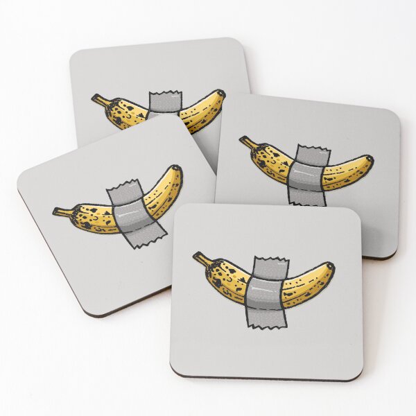 Item preview, Happy Banana duck-taped designed and sold by walmazan.