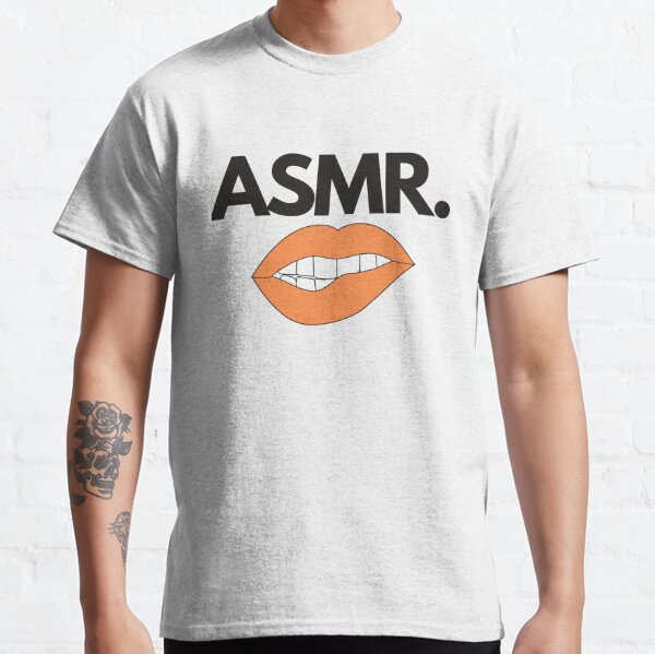 ASMR Sexy Orange Lips Classic T-Shirt