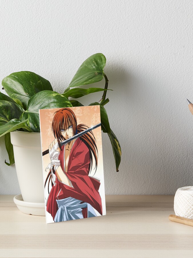 Himura kenshin - Kenshin manga Sticker by ArtSellerWorker