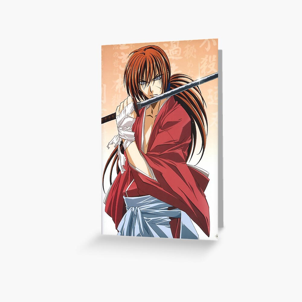 Himura kenshin - Kenshin manga Sticker by ArtSellerWorker